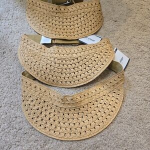 🎯 Lot of 3 sun visors NWT
